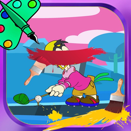 Color For Kids Game Woody Woodpecker Version iOS App