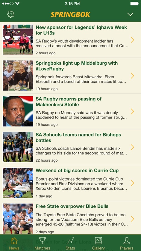 Springbok - App de Deportes | MWM