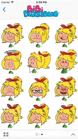Game screenshot Bibi Blocksberg Comic Emojis mod apk