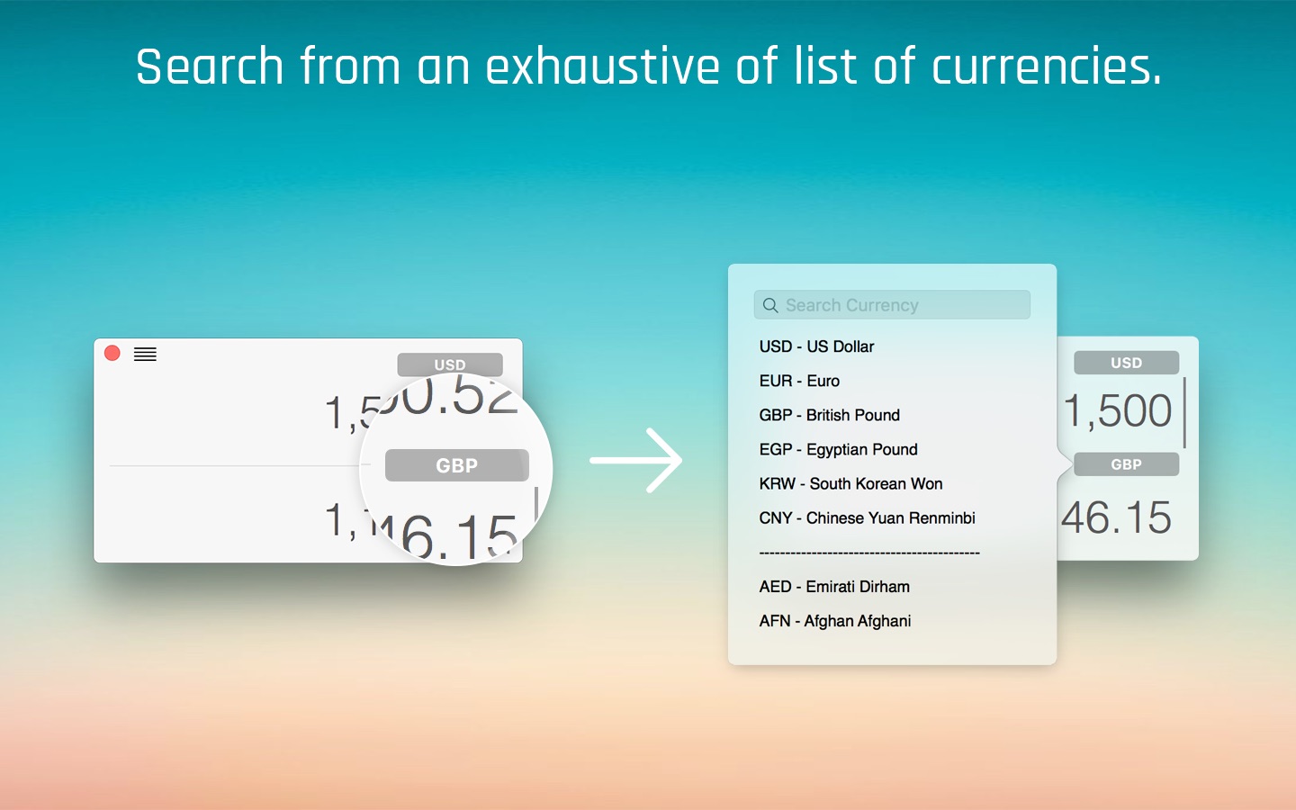 ‎CurrencyApp - Simple Currency Convertor on the Mac App Store
