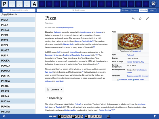 Screenshot #5 for Crossword Wizard Free