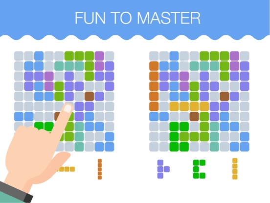 10-10 Block Puzzle Extreme - 10/10 Amazing Grid World Games . iPad screenshot