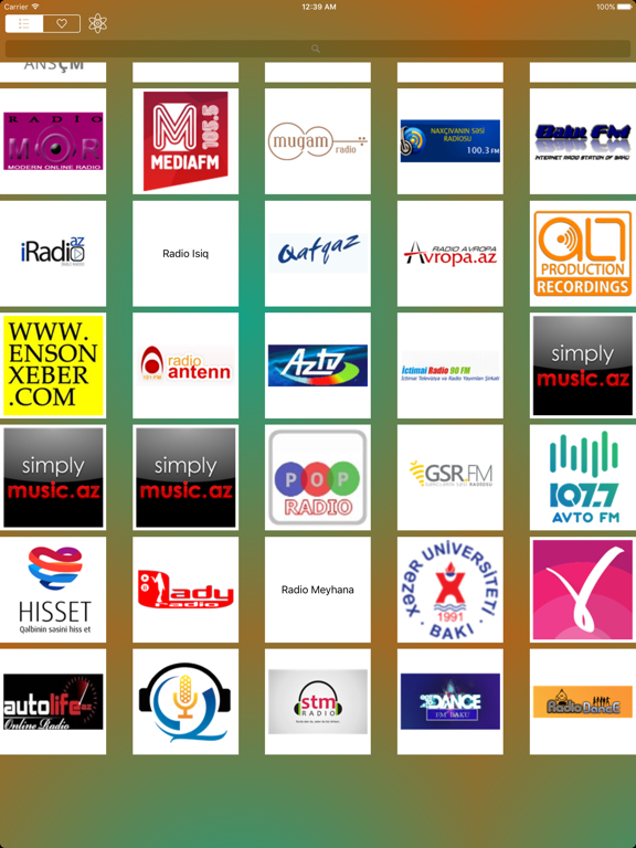 Screenshot #5 pour Azerbaycan Radio : Musiqi & News - (AZ)