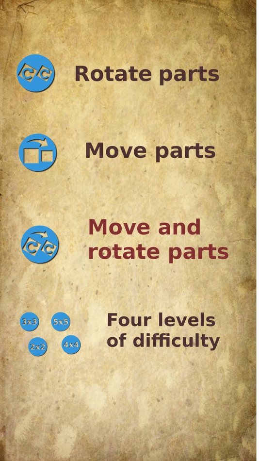 #2. Rotate and move puzzle pieces. Lite (iOS) 由: Ihor Poleshko