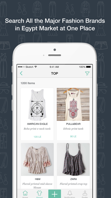 Trendyship app screenshot