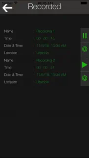 irecord audio recorder : voice recorder iphone screenshot 3