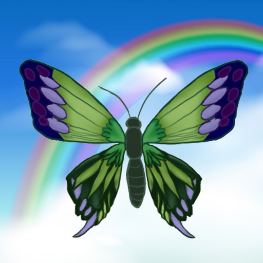 Flutter Butterfly - Fly through the flower garden iOS App