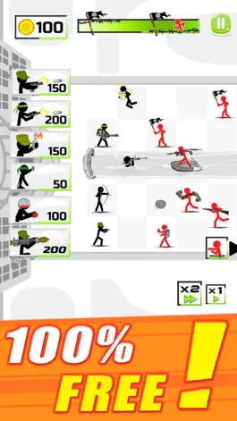 Game screenshot Stickman Defense War mod apk