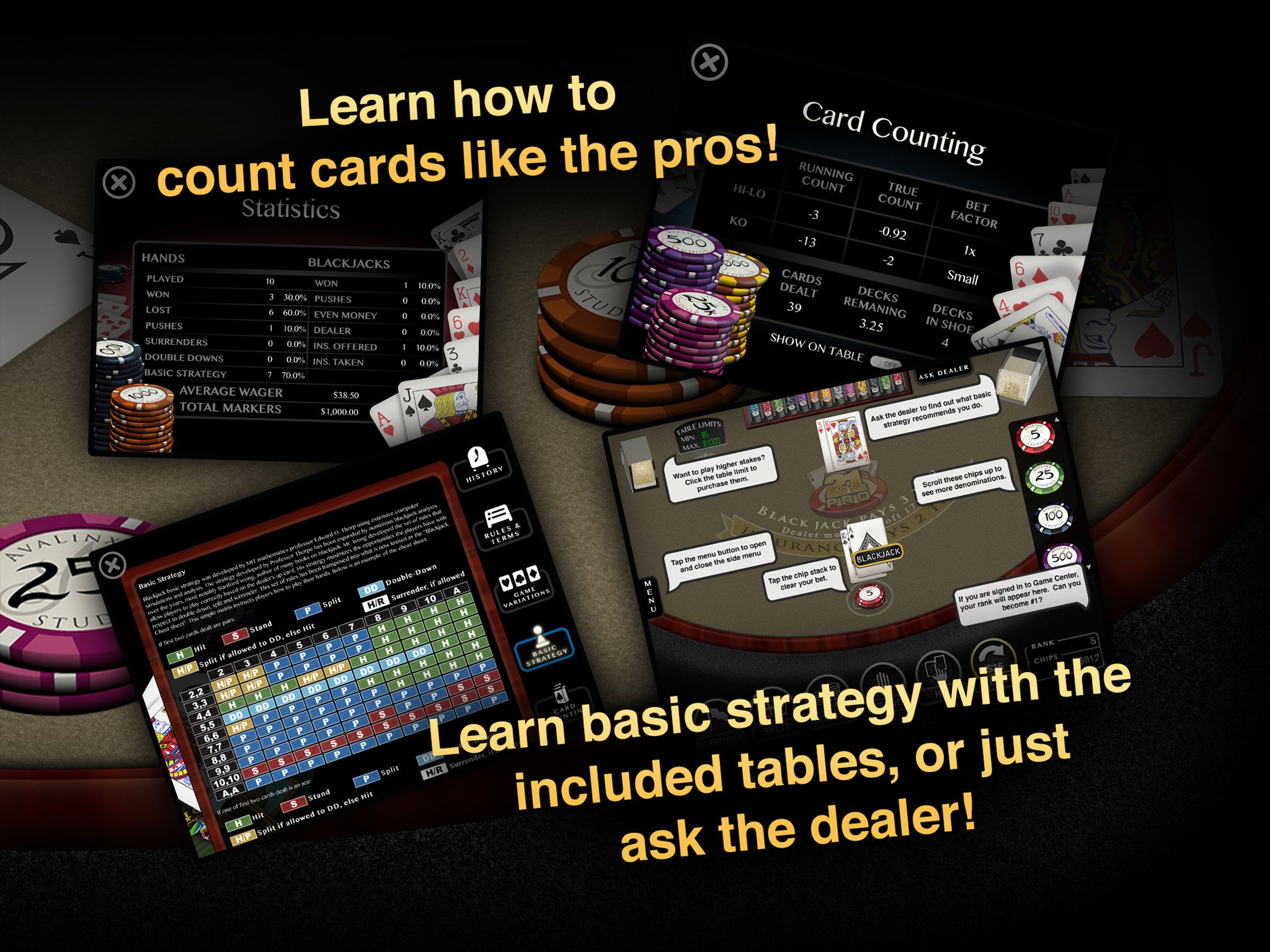 Blackjack Pro: 21 Vegas Casino