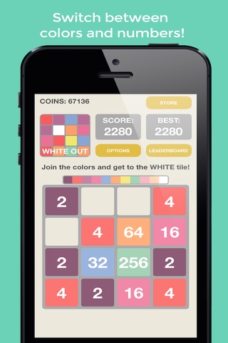 2048: White Out screenshot 2