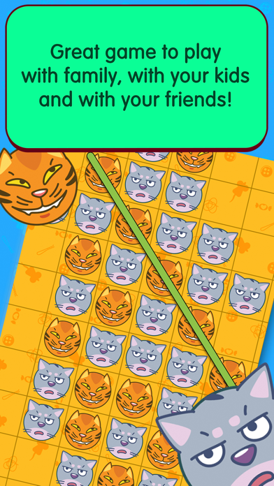 Tic Tac Toe 2 player games with Sly Kitties! screenshot 2