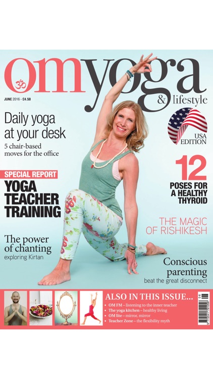 OM Yoga Magazine USA screenshot-3