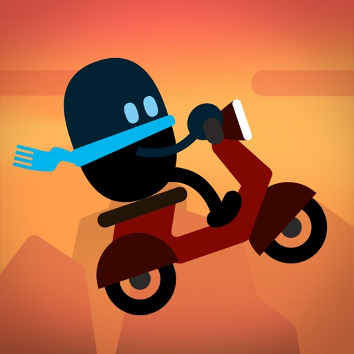 Rooftop Rider - Awesome Biking iOS App