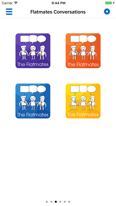 Offline Conversations - Easy English Practice iPhone screenshot 5 - Reference app