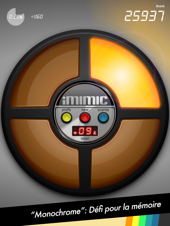 Screenshot #6 pour iMimic: Jeu Classique de Mémoire Vintage des 80's