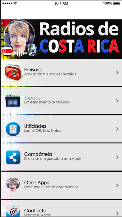 Screenshot #2 pour Radios Costa Rica