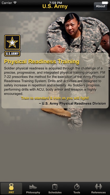 APFT Calculator - Army Physical Fitness PRT by mani Ghasemlou