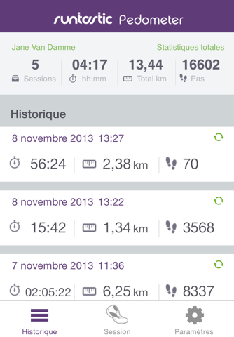 Pedometer Step Counter PRO by Runtastic screenshot 3