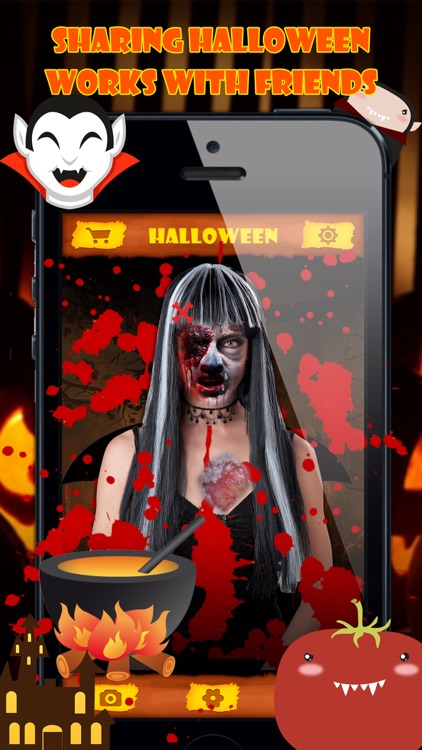 Halloween Emoji Stickers Pro - Face Photo Makeup