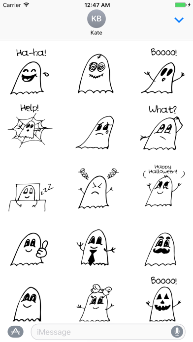 Ghostmoji Doodlesのおすすめ画像1