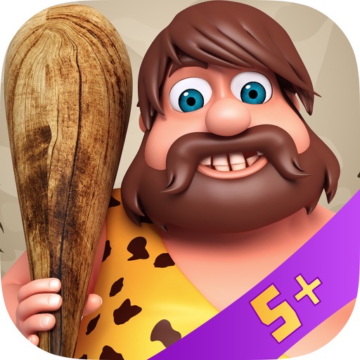 Caveman Kids Math 3 iOS App