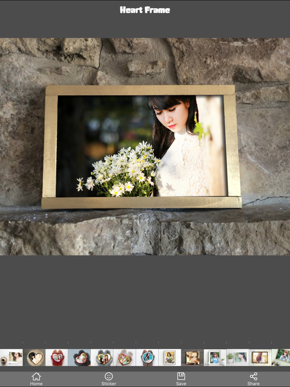 Collage Frames iPad screenshot 4 - Photo & Video app