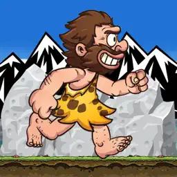 Caveman Hero - Run and Jump Collect Dinosaur Eggs app icon