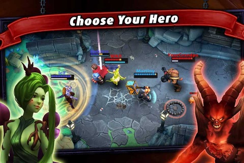 Heroes of SoulCraft - MOBA screenshot 2