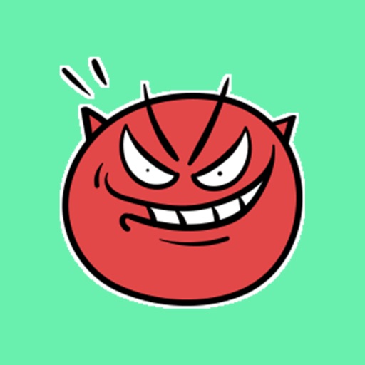 Demon Emoticons Animated Stickers icon