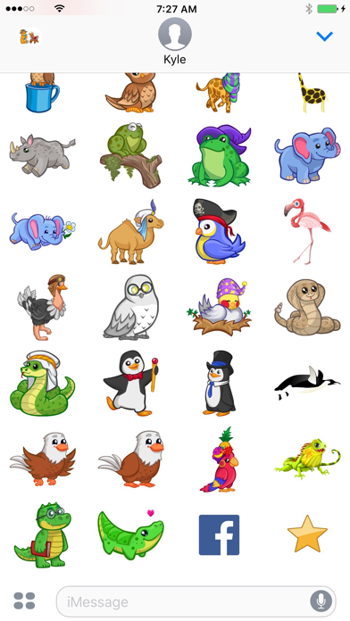 Zoo Cuties: かわいいどうぶつのステッカー for iMessageのおすすめ画像5