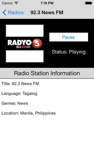 Philippines Radio Live Player (Manila / Filipino / Pilipino / Tagalog / Pinoy / Pilipinas radyo)のおすすめ画像3