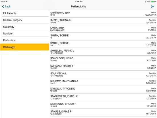 Screenshot #5 pour OnBase Mobile Healthcare
