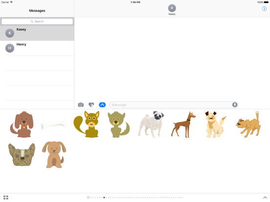 Screenshot #5 pour Chien Autocollants