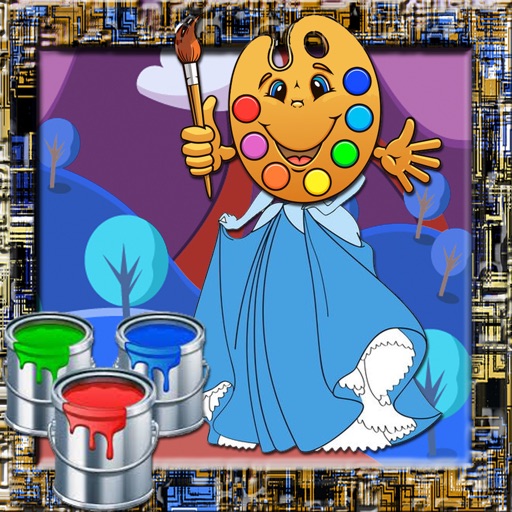 Paint Games Princess Version Icon