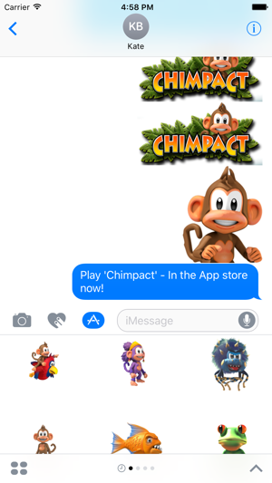 Chimpact Sticker Pack