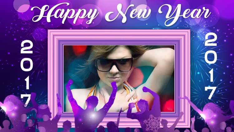 Happy New Year Photo Frame 2017 screenshot-3