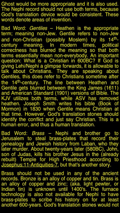 Summary Book of Mormon (part I) screenshot-3