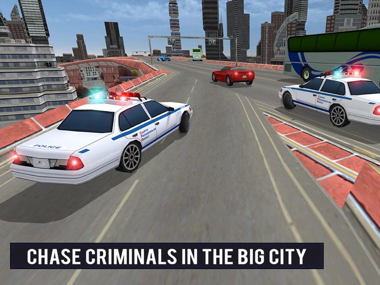 【图】Police Car Gangster Escape Sim(截图3)