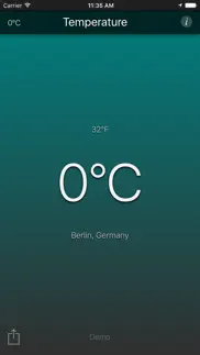 temperatur - lite iphone bildschirmfoto 1