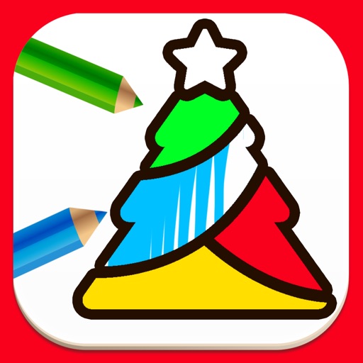 Merry Christmas Coloring Book for Kids: Xmas Games icon