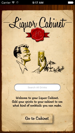 Liquor Cabinet - Cocktails & Drinks