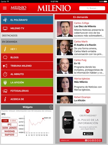 Milenio Impreso screenshot 3