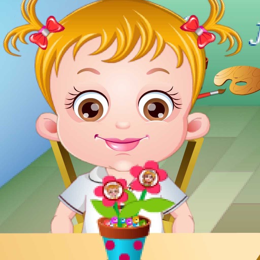 Baby Learn Painting & Craft In Preschool Icon