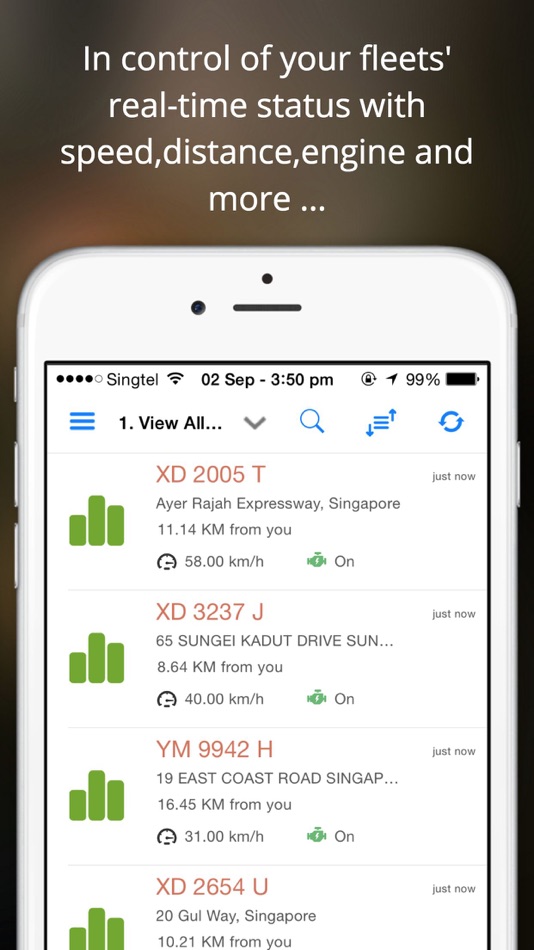 #1. Fleet Manager SG (iOS) By: LOGISFLEET PTE. LTD