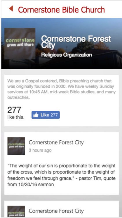 Cornerstone Forest City