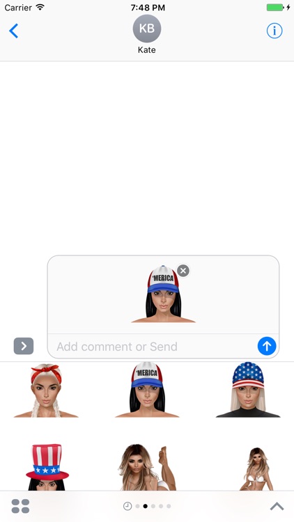 KIMOJI Stickers - 4th Of July Pack