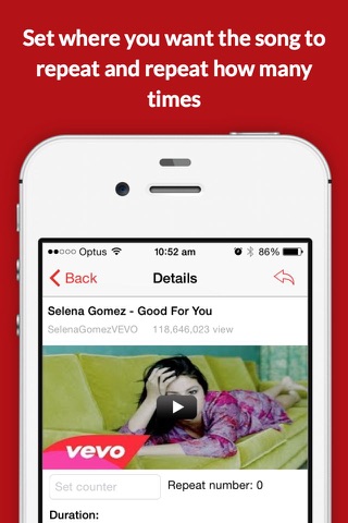 YouRepeat - Repeat Video Play screenshot 2