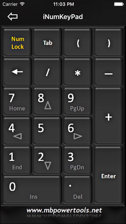 iNumKeyPadFree - WiFi numeric keypad