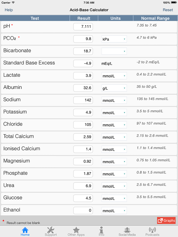 Screenshot #4 pour Acid-Base Calculator