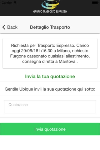 Trasporto Espresso screenshot 2